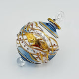 Blown Glass Small Ornament - Garland: Red