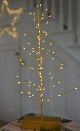 Festive Tree Light: Gold