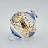 Blown Glass Small Ornament - Garland: Yellow