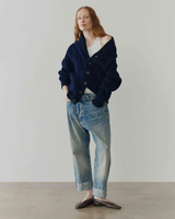 Aspen Cardigan in Navy Blue