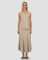 Satin Tank in Chantilly