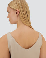 Satin Tank in Chantilly