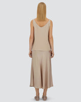 Satin Tank in Chantilly