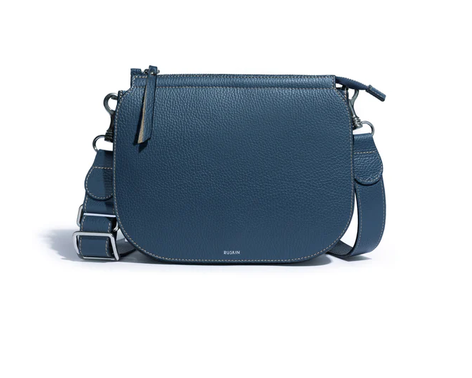 The Bennet Bag in Ocean Blue