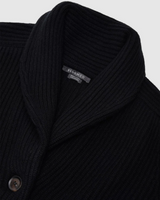 Mini Yacht Cardigan in Black
