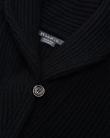 Mini Yacht Cardigan in Black