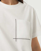 Jersey T-Shirt in White