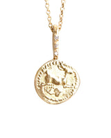 "The Hare - Faith" Artifact Necklace in 14k Gold
