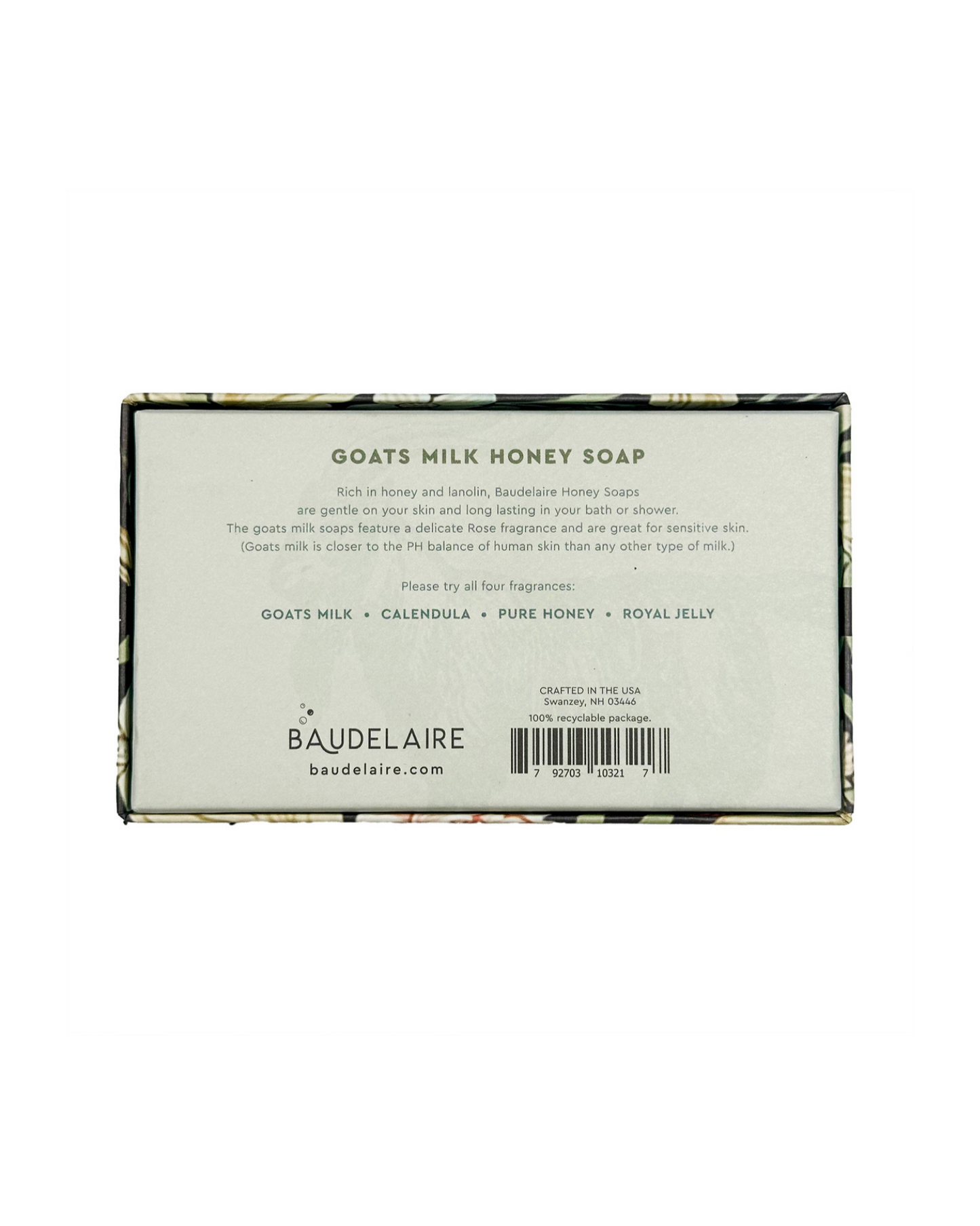 Goats Milk Honey Soap 3.5oz