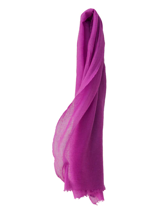 Whisper Scarf in Deep Cherry
