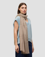 Wispy 70 x 200 Scarf in Dark Natural