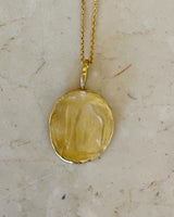 "The Horse - A Beautiful Bond" Artifact Necklace in 14k Gold