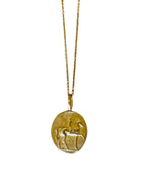 "The Horse - A Beautiful Bond" Artifact Necklace in 14k Gold