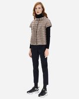 "Emilia" Cap Sleeve Jacket in Taupe