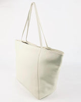 Vienna Tote in Milk Pebble Grain