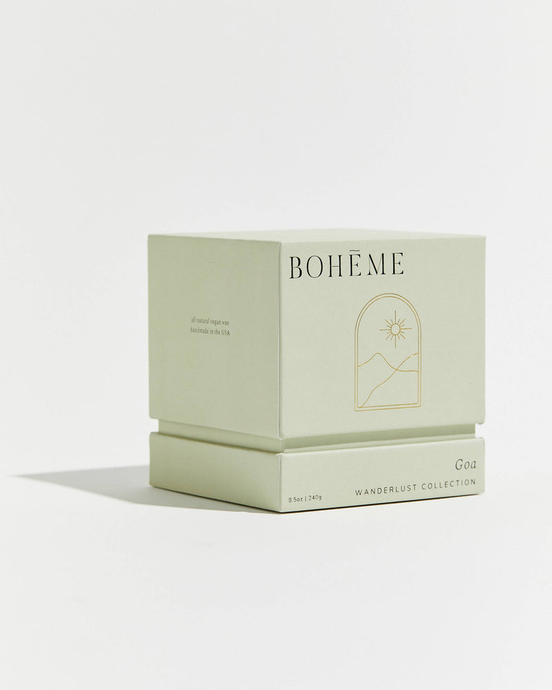 Wanderlust Scented Soy Candle in Goa