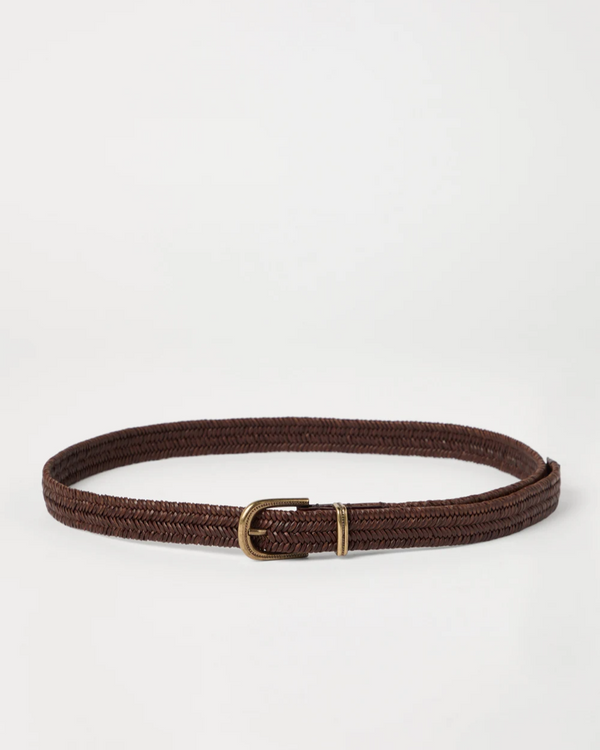 Leather Belt in Honey