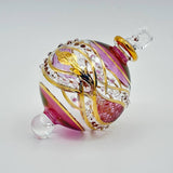 Blown Glass Small Ornament - Garland: Yellow