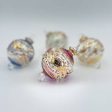 Blown Glass Small Ornament - Garland: Yellow