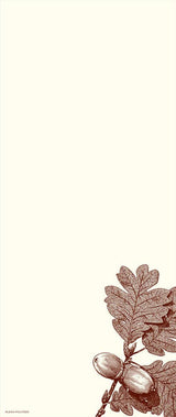 Acorn Leaf Long Pad