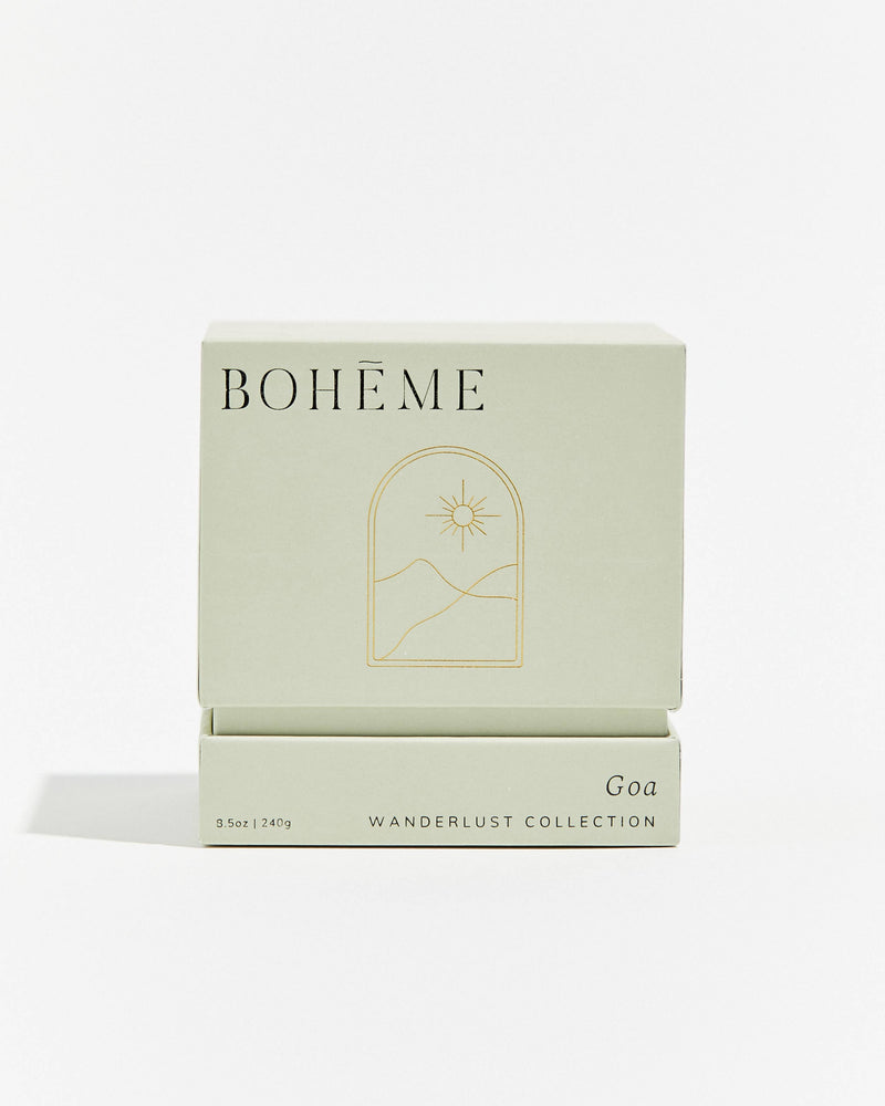 Wanderlust Scented Soy Candle in Goa