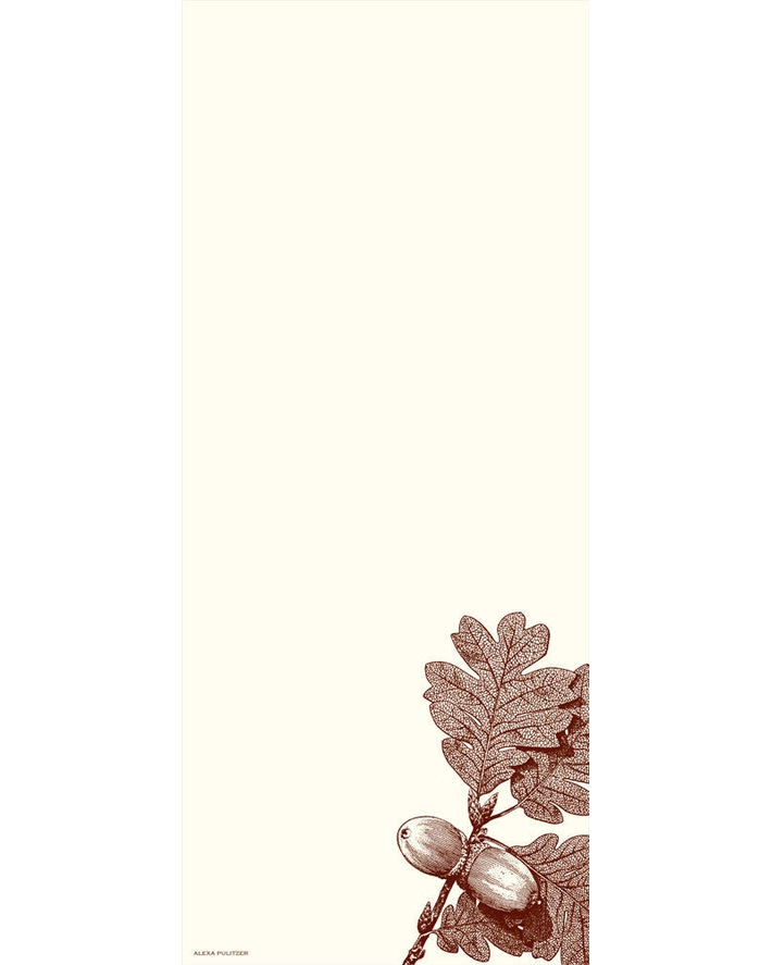 Acorn Leaf Long Pad
