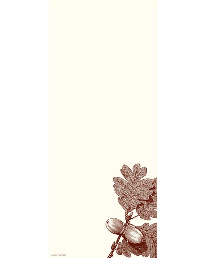 Acorn Leaf Long Pad