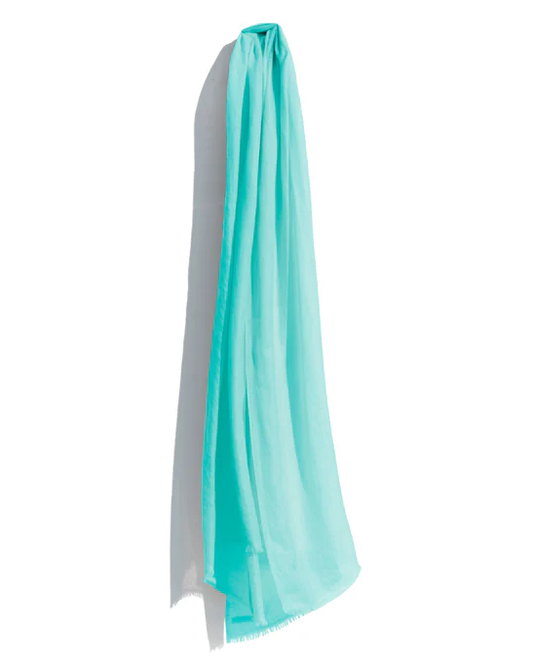 Whisper Scarf in Aqua