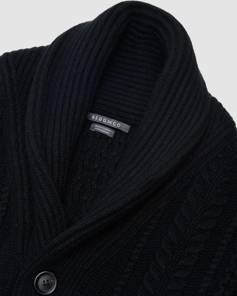Aspen Cardigan in Black