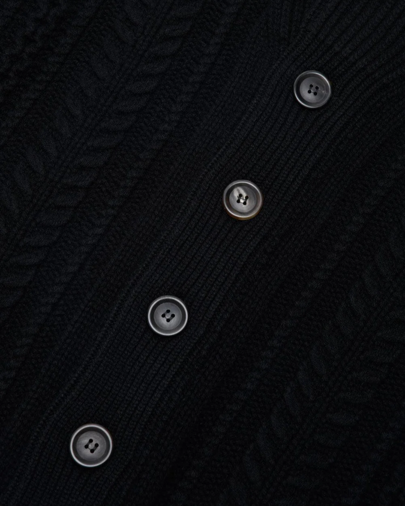 Aspen Cardigan in Black