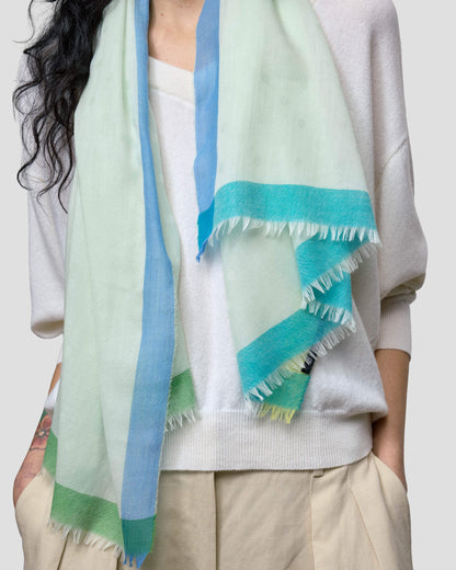 Wispy Alyssa Scarf in Mint Zest