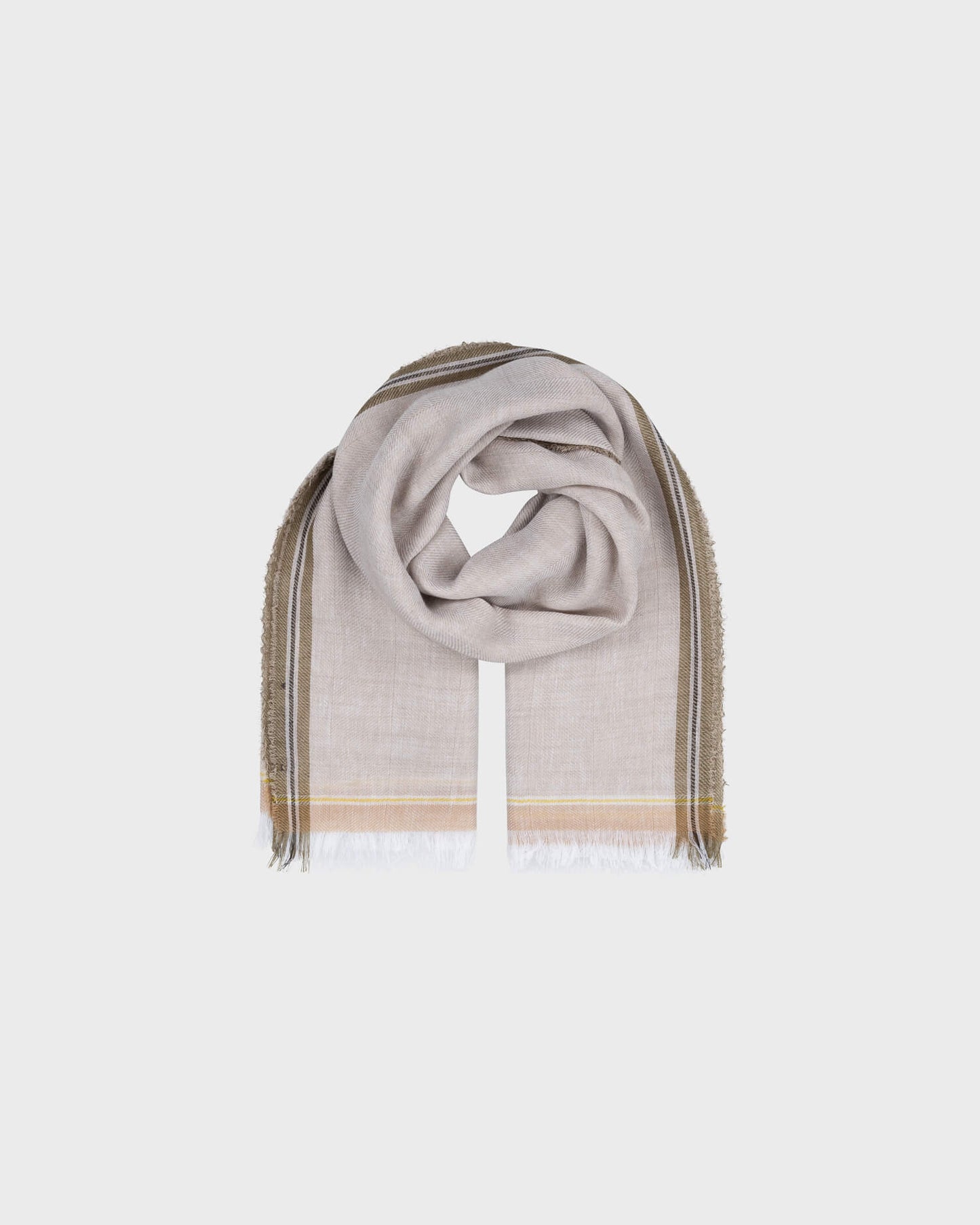 Fiji Archer Scarf in Natural Army