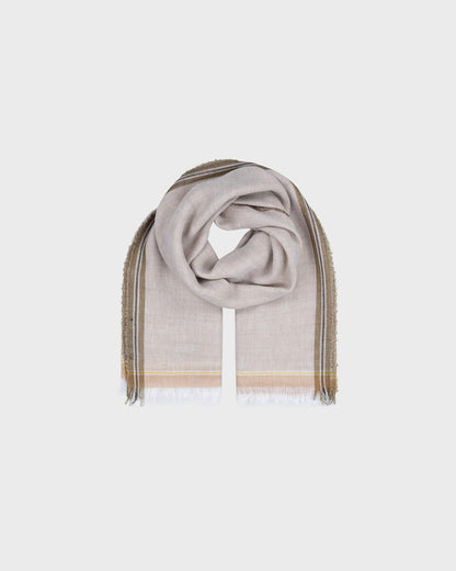 Fiji Archer Scarf in Natural Army