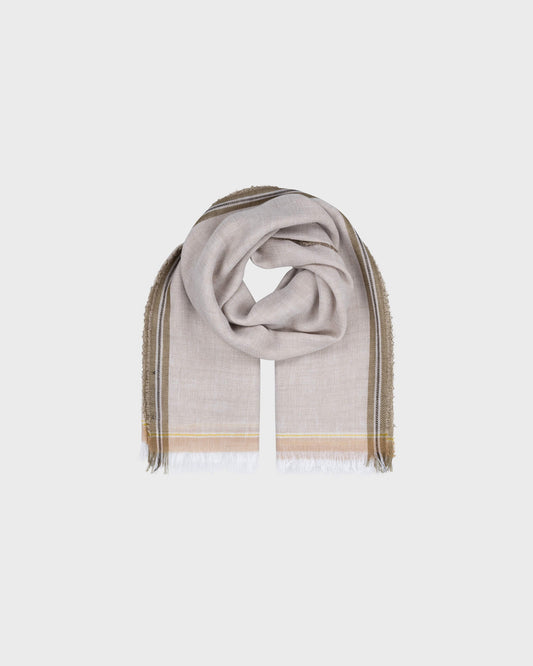Fiji Archer Scarf in Natural Army