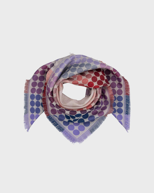 Sanna Anna Square in Heather Red Pink