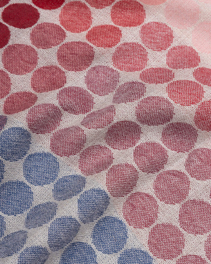 Sanna Anna Square in Heather Red Pink