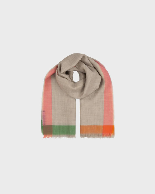 Wispy Alyssa Scarf in Dark Natural Multi