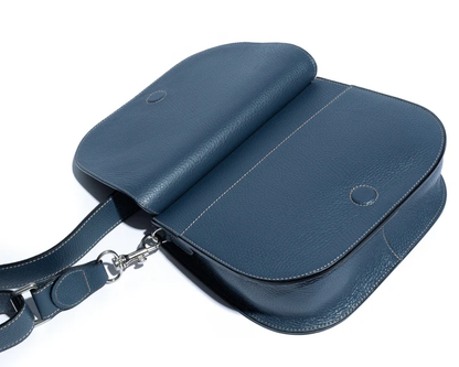 The Bennet Bag in Ocean Blue