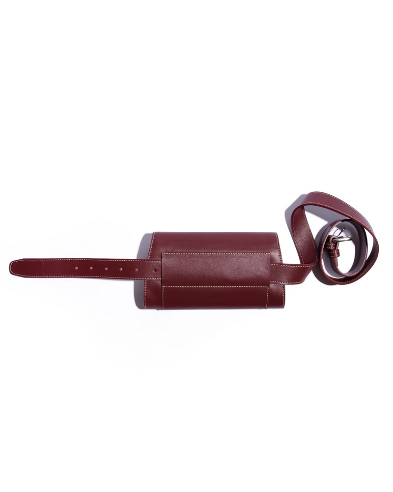 Clutch Con Cinta in Rouge