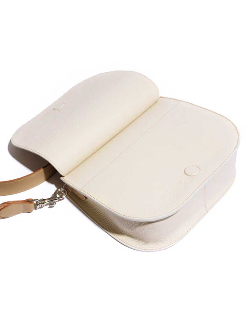 The Bennet Bag in Cream / Biscotto