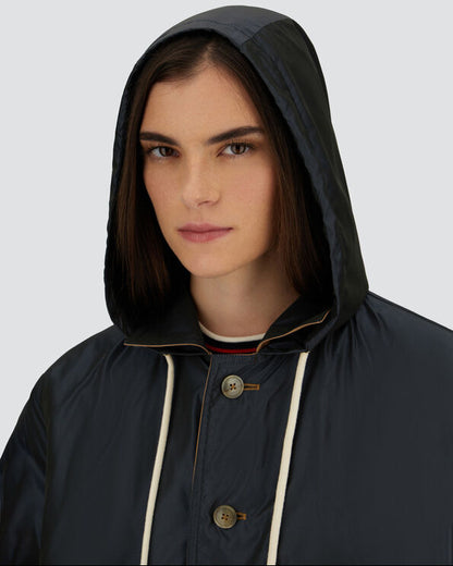 Dean Reversible Jacket in Camel / Blue