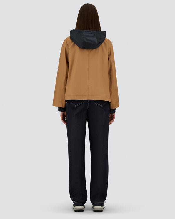 Dean Reversible Jacket in Camel / Blue