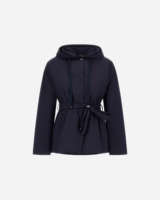 Light Nylon Stretch Jacket in Blue