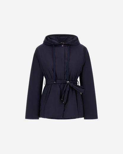 Light Nylon Stretch Jacket in Blue