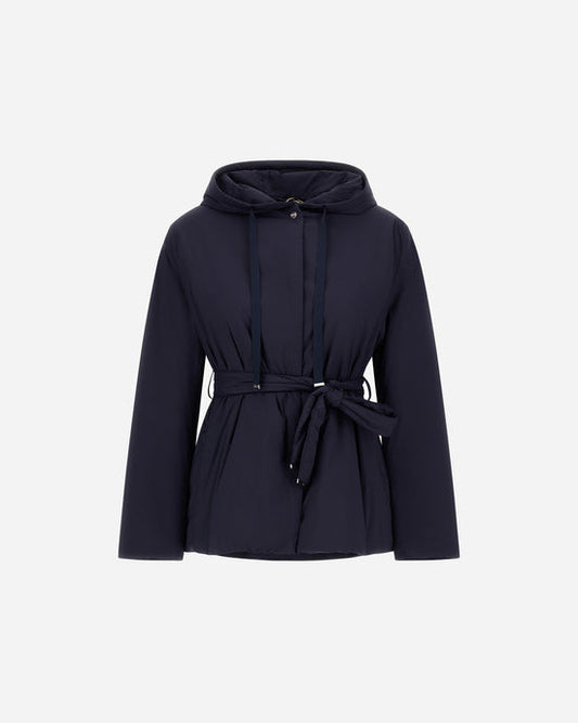 Light Nylon Stretch Jacket in Blue