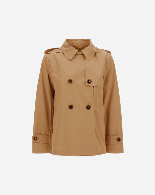 Dean Pea Coat in Cammello