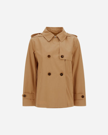 Dean Pea Coat in Cammello