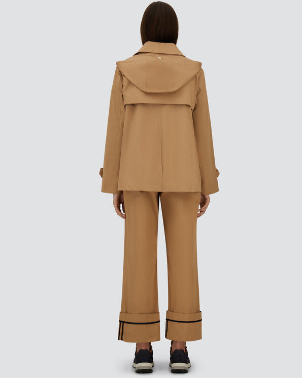 Dean Pea Coat in Cammello