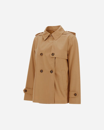 Dean Pea Coat in Cammello