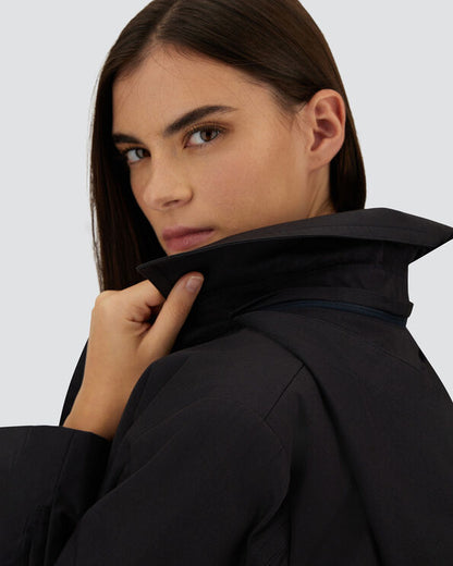 Dean Pea Coat in Navy